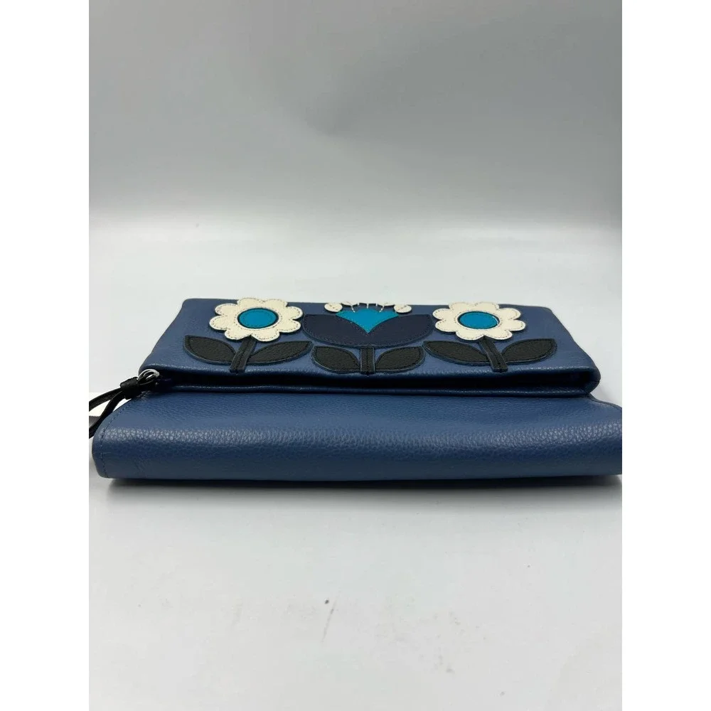 Brighton Flap Organizer Crossbody Bag Blueprint  NWT - Picture 2 of 7